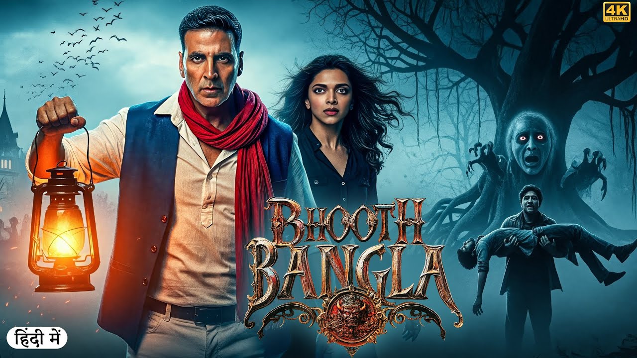 Bhooth Bangla (2025) Akshay Kumar Hindi Dubbed Horror Comedy Movie